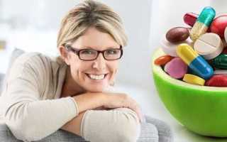 Полный комплекс витаминов при климаксе женщине за 50